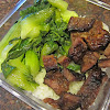 Lunch Week 43: Galbi and Bok Choy Over Rice