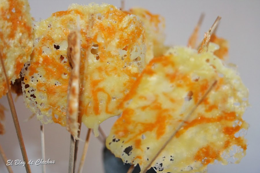 Piruletas de queso, El Blog de Chechus, Chechus Cupcakes, Aperitivos