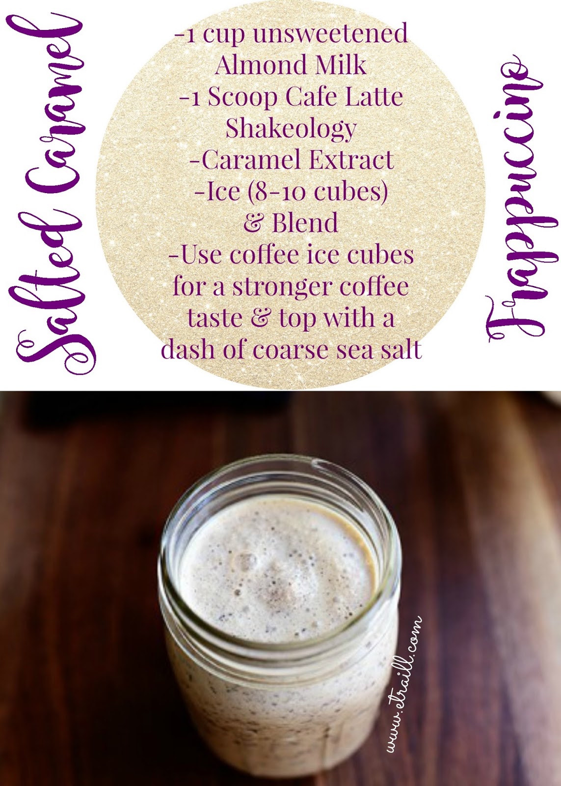 Stronger Than The Average Mom Salted Caramel Frap