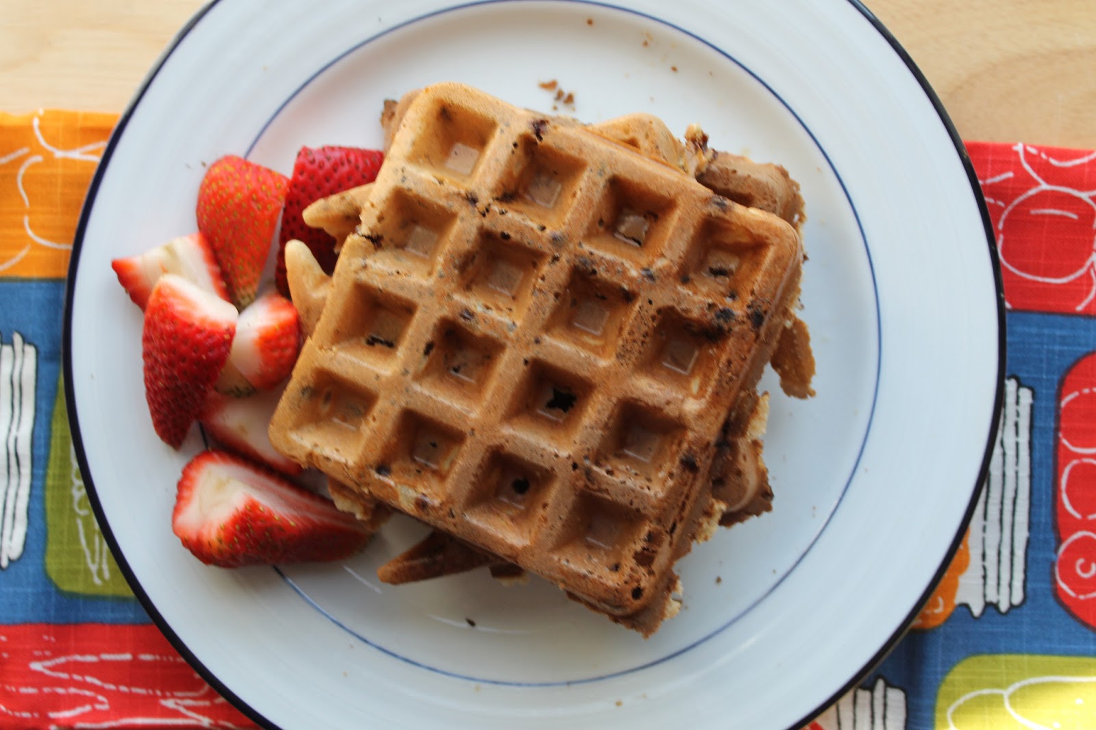 Life on Food Chocolate Chip Waffles