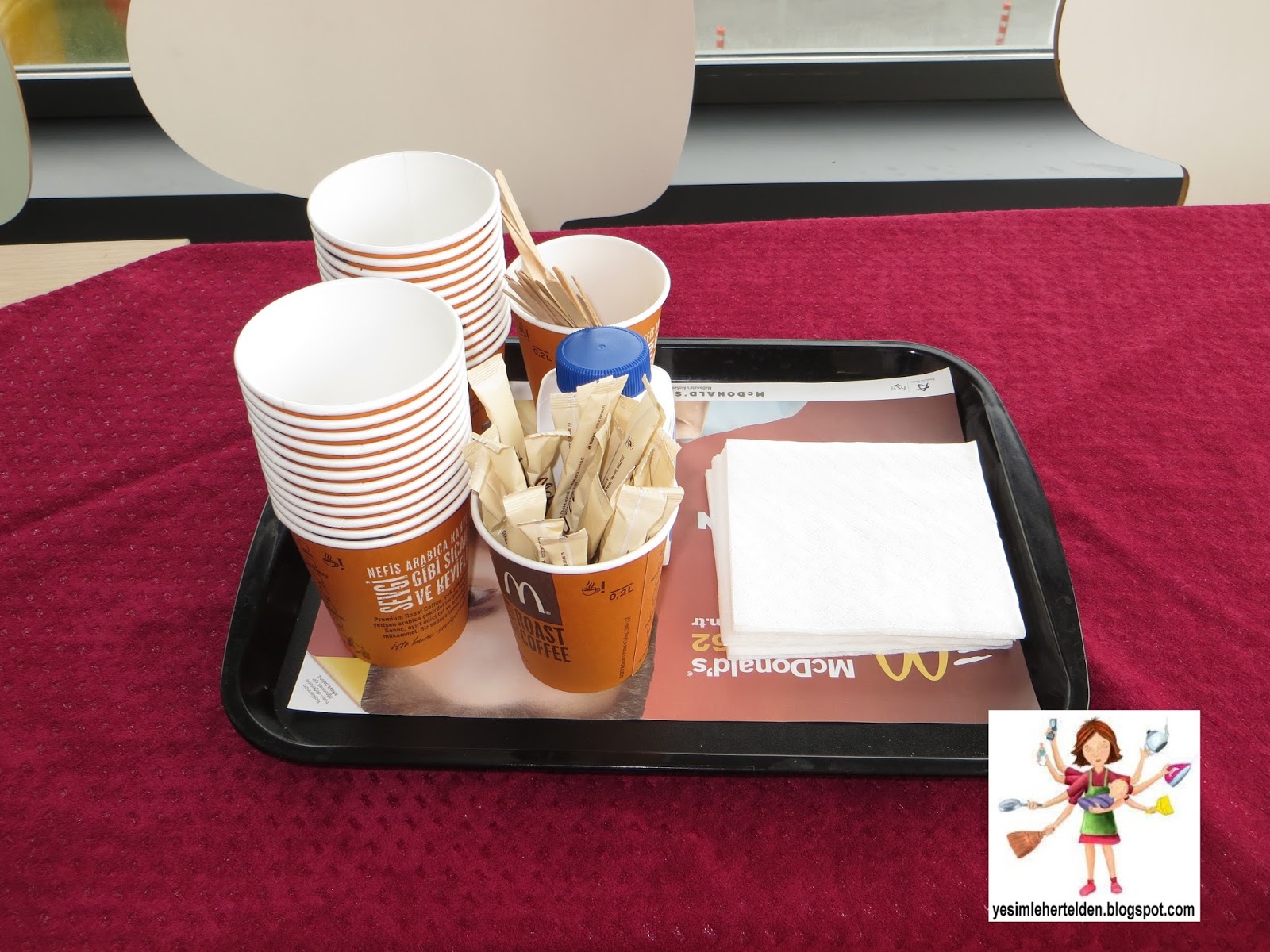 McDonalds Doğum Günü Kutlaması 1 Yeşimle Her Telden Hayata ve