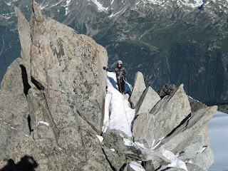 Alpinisme sans guide: Petite aiguille Verte