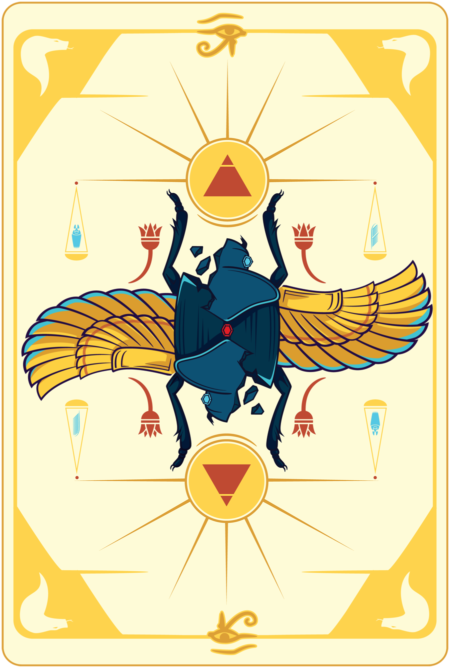 Keith Rodri Egyptian Playing Cards