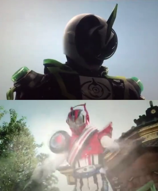 Kamen Rider X Kamen Rider Super Movie Wars Genesis Necrom Reveal & Dead Heat Drive Henshin