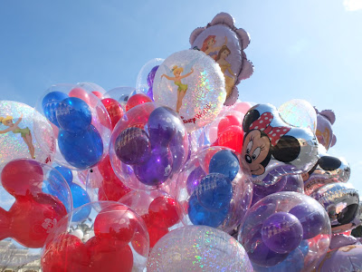 ディズニーワールドの風船