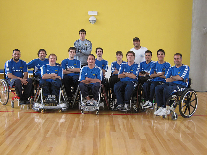 DEPORTE ADAPTADO BARILOCHE QUAD RUGBY