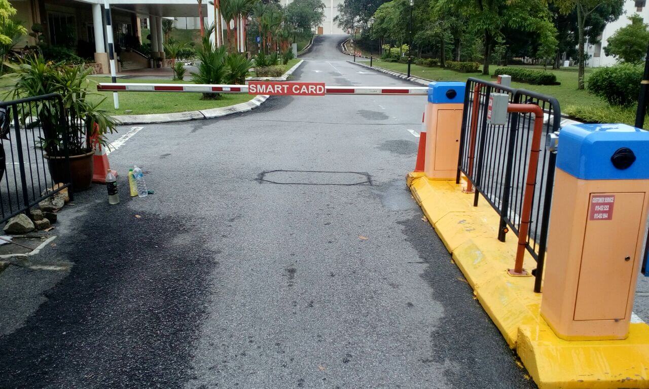 BARRIER GATE SYSTEM UNTUK PERUMAHAN