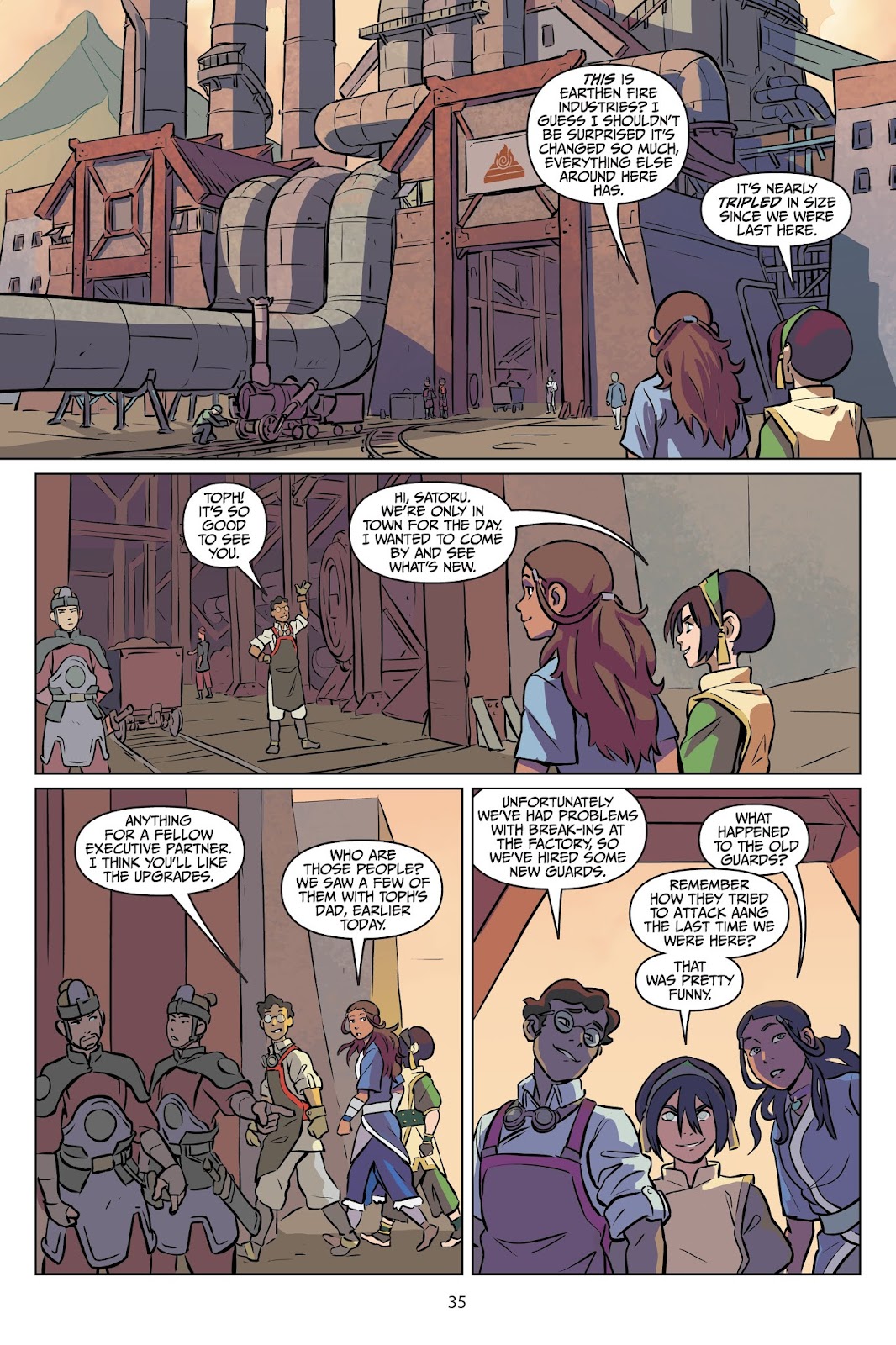 Nickelodeon Avatar: The Last Airbender - Imbalance issue TPB 1 - Page 36