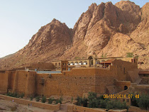 St. Catherine's Monastery at foot of Mt. Sinai, Sinai Peninsula, Egypt