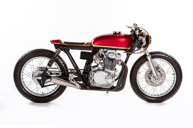 Honda CB350 1973 By Monnom Customs