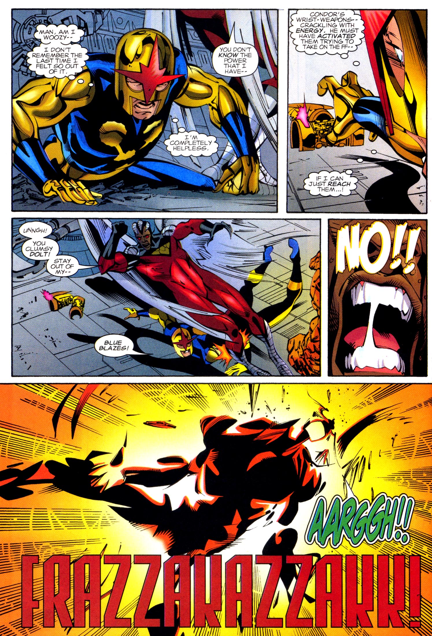 Read online Nova (1999) comic -  Issue #4 - 20
