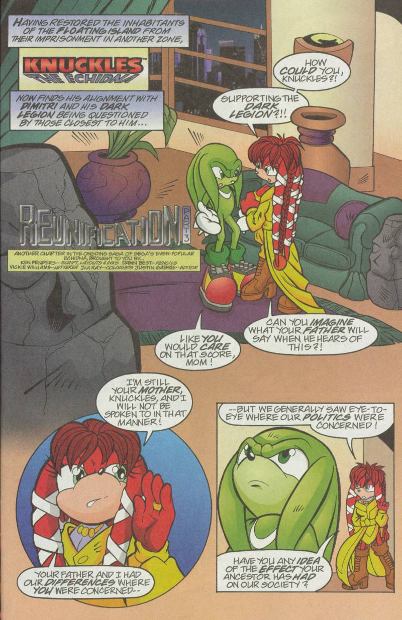 Read online Sonic The Hedgehog comic -  Issue #108 - 21