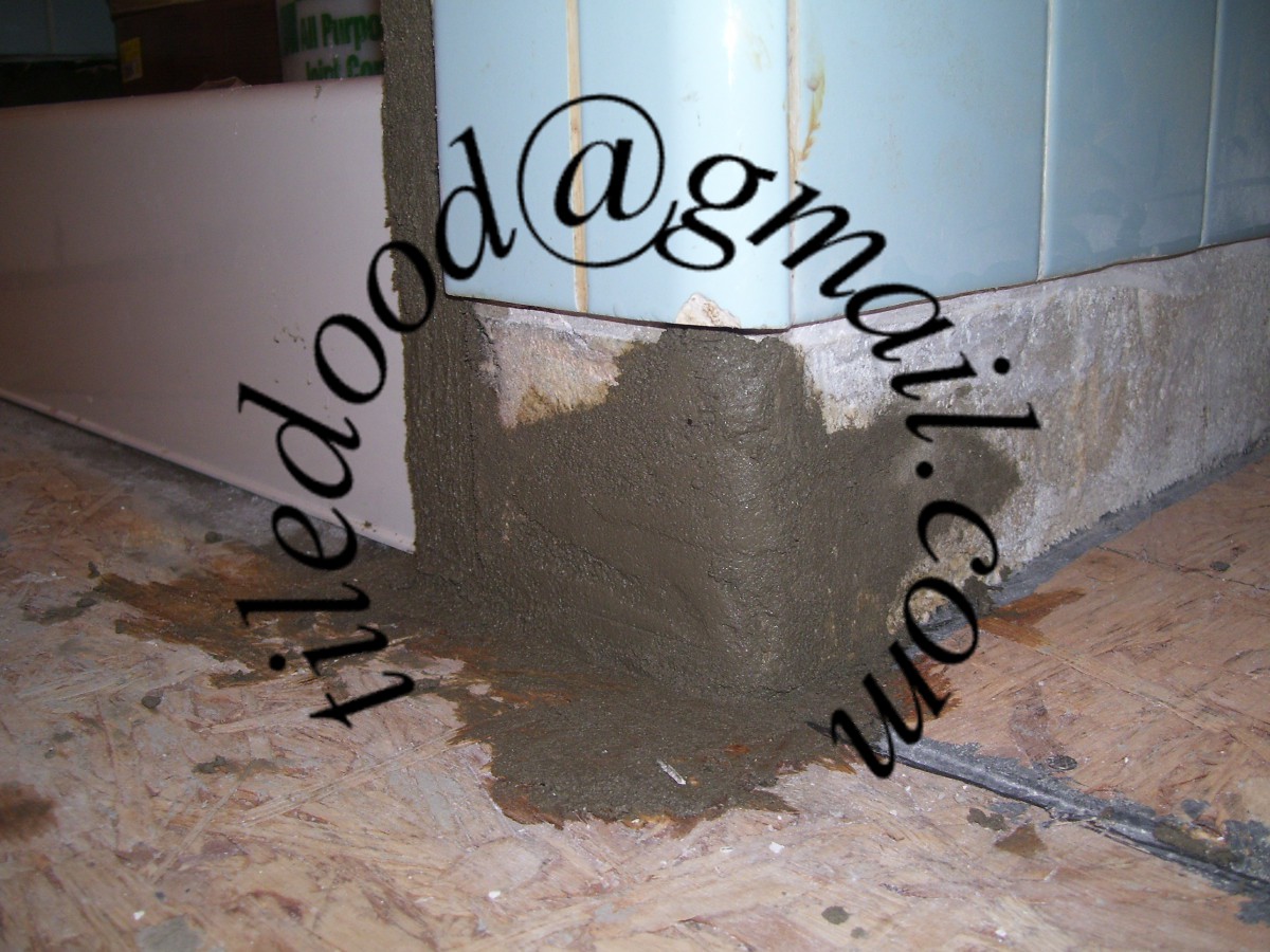 Tile the World! Cracked and Leaking Acrylic Shower Pan Repair Upstate SC