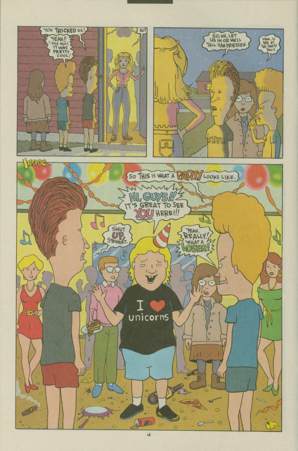 Read online Beavis and Butt-Head comic -  Issue #16 - 18
