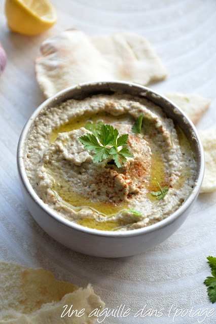 Baba ganoush (caviar d'aubergine)