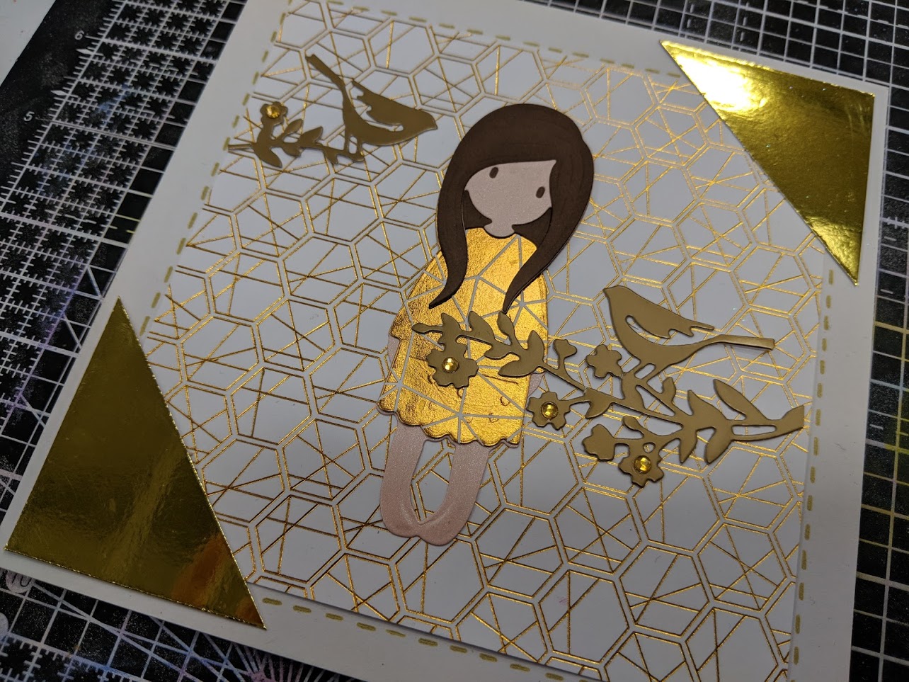 Santoro Gorjuss Girls Create a Gorjuss Girl Die Cutting