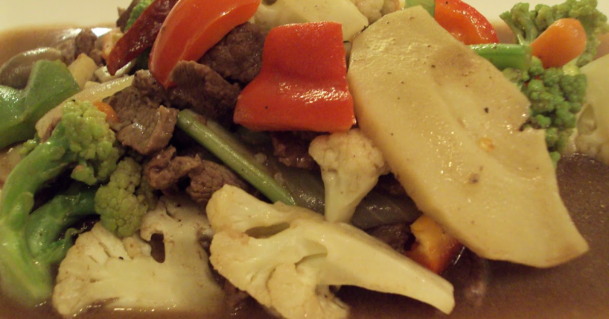 StirFry CHINESE MIXED VEGETABLES with BEEF