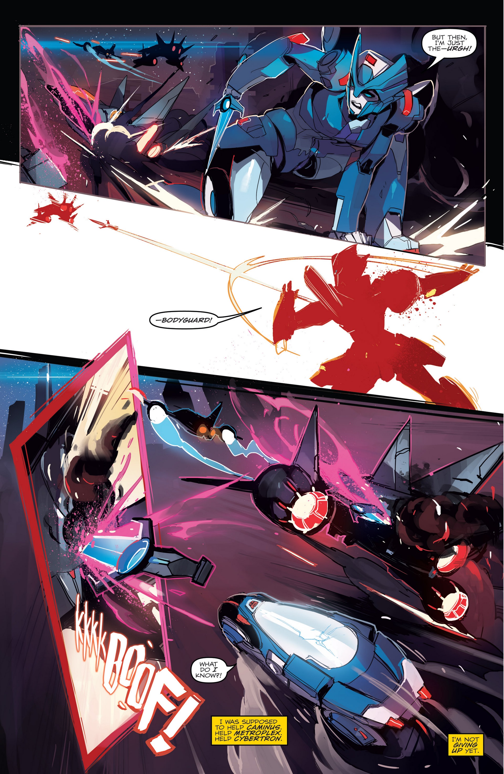 Read online The Transformers: Windblade (2014) comic -  Issue #4 - 8