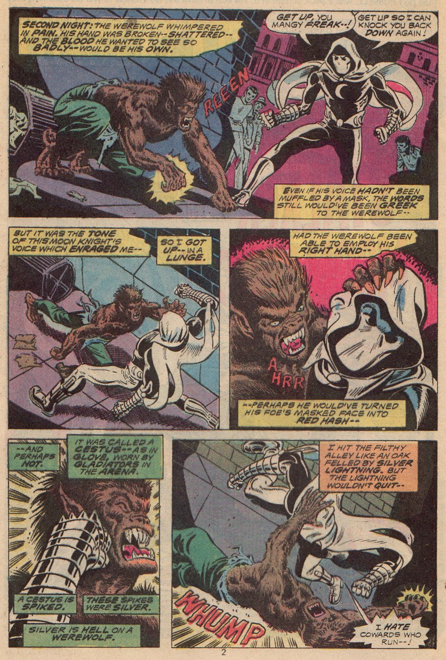 Read online Werewolf by Night (1972) comic -  Issue #32 - 3