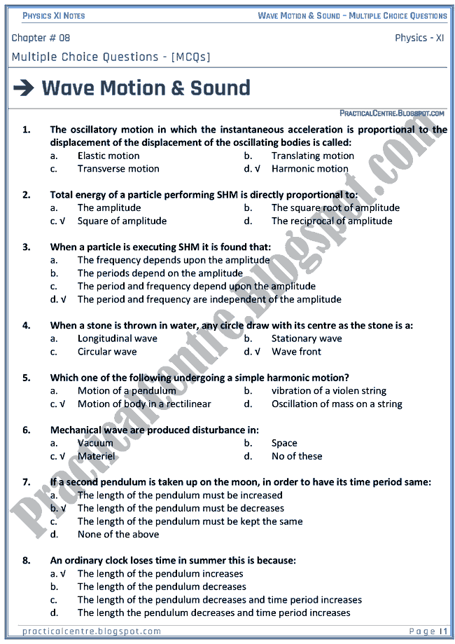 wave-motion-and-sound-mcqs-physics-xi