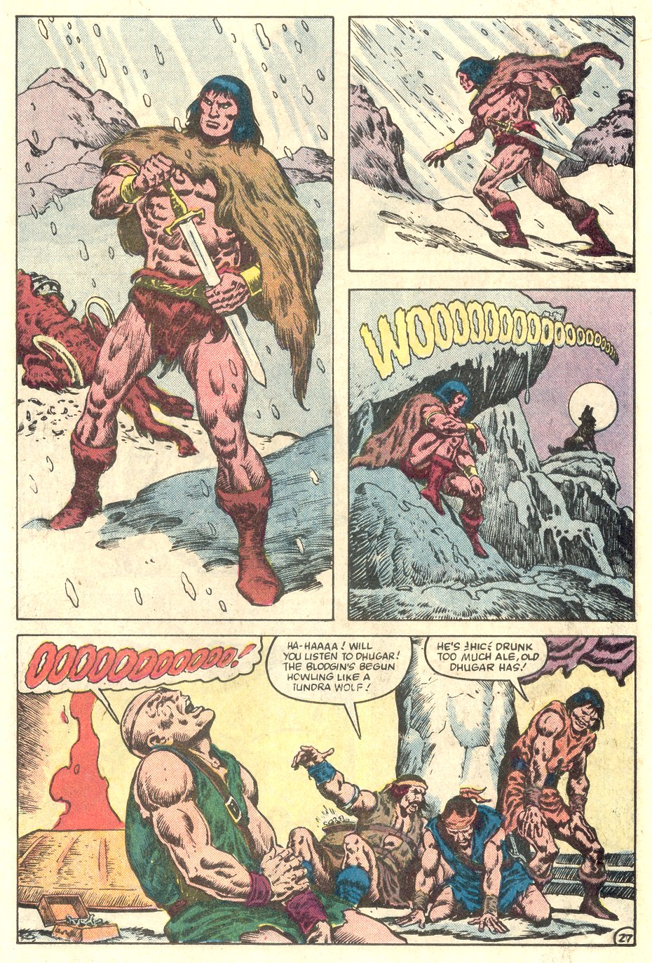 Read online Conan the Barbarian (1970) comic -  Issue # Annual 9 - 28