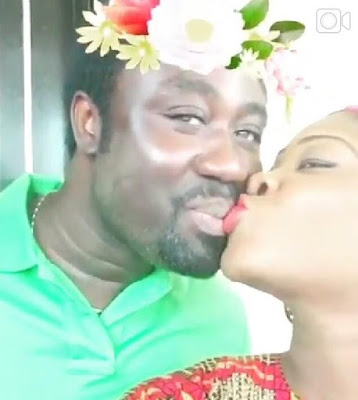 3 Love in Uromi! Mercy Johnson and husband share kiss in new video