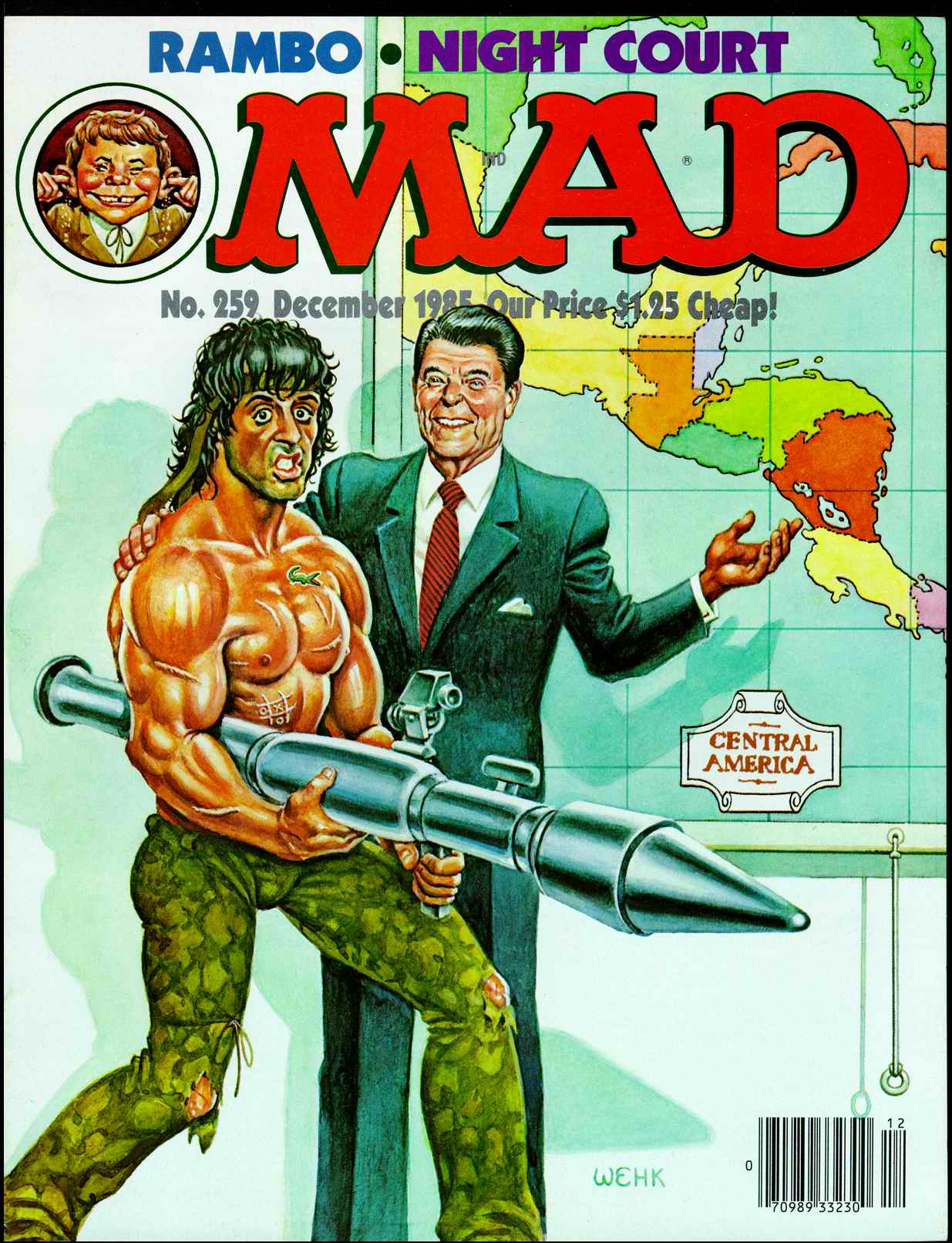 Read online MAD comic -  Issue #259 - 1