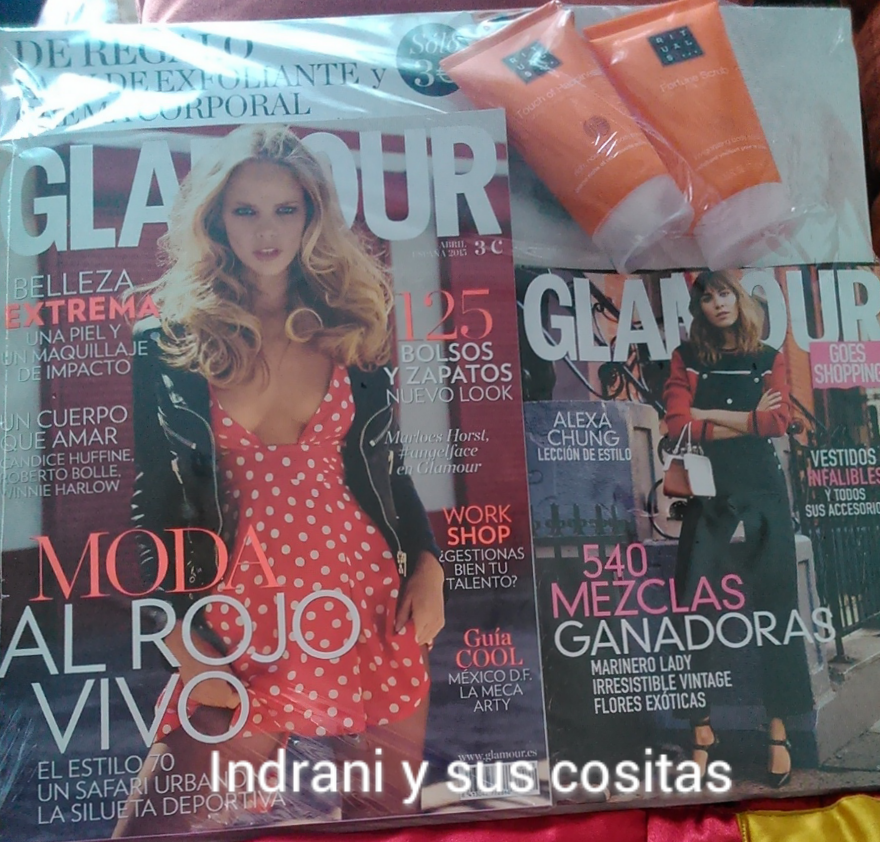 Revista Glamour mes de abril 2015