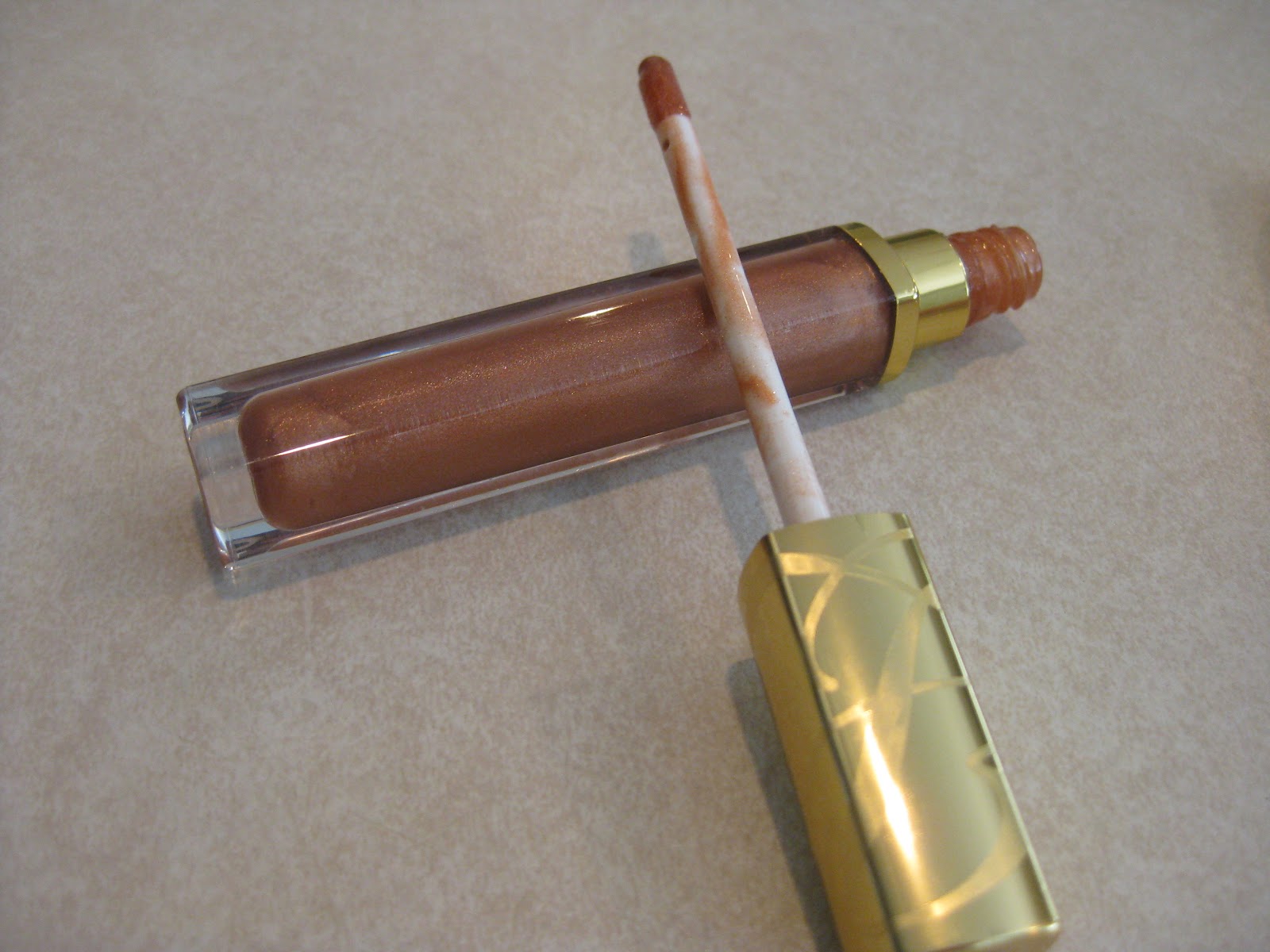 Estee Lauder Pure Color Lip Gloss, "Wired Copper" & "Electric Ginger