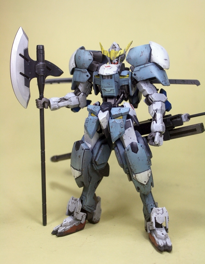 Custom Build HG 1/144 Gundam Barbatos Rikugame
