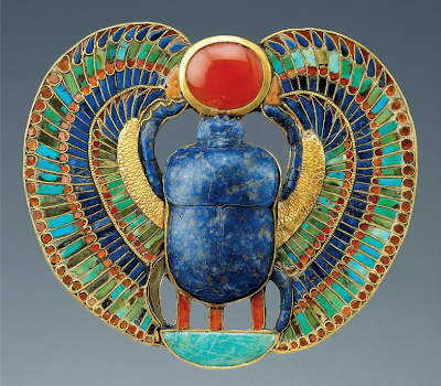 Bague Pharaonique égyptienne Ancienne Rare - Scarabée - EGYCOM