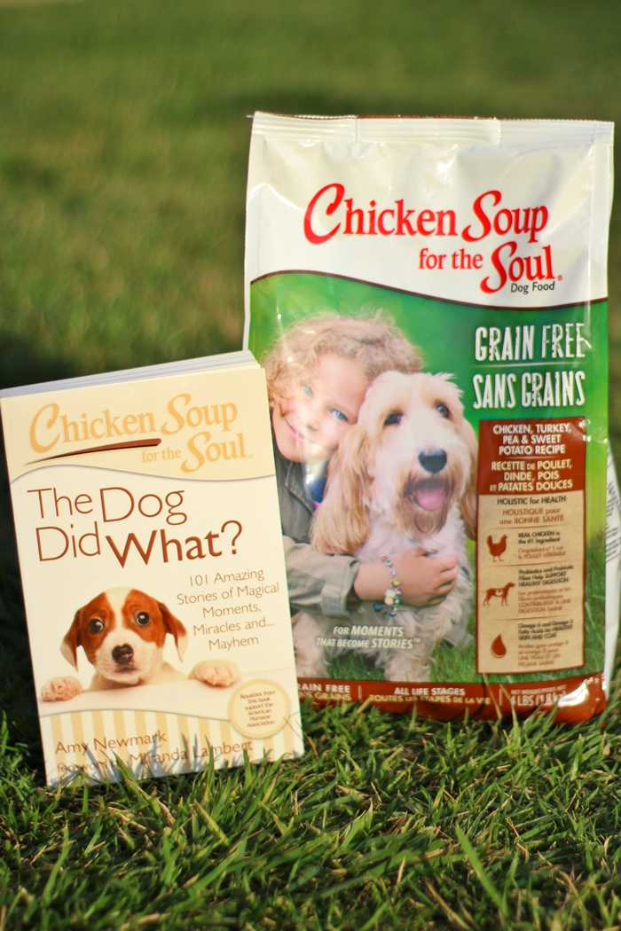 HAPPYHAZEL LoveYourPetEveryday with Chicken Soup for the Soul Pet Food!