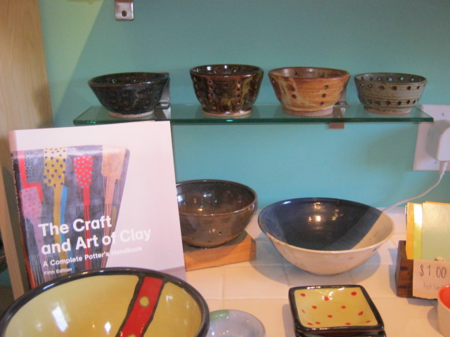 sarah's ceramic studio