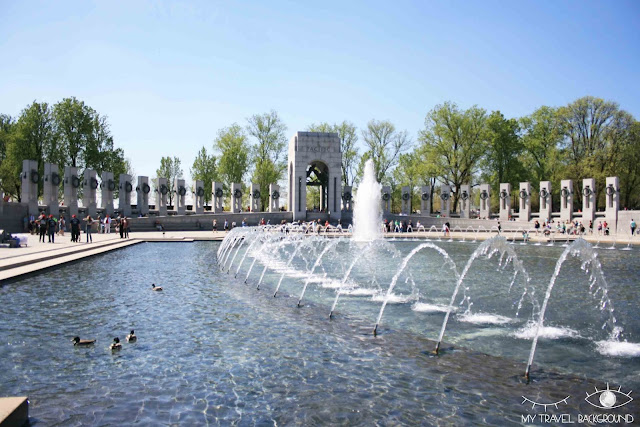 My Travel Background : 12 lieux à visiter à Washington D.C. - Mémorial de la Seconde Guerre Mondiale