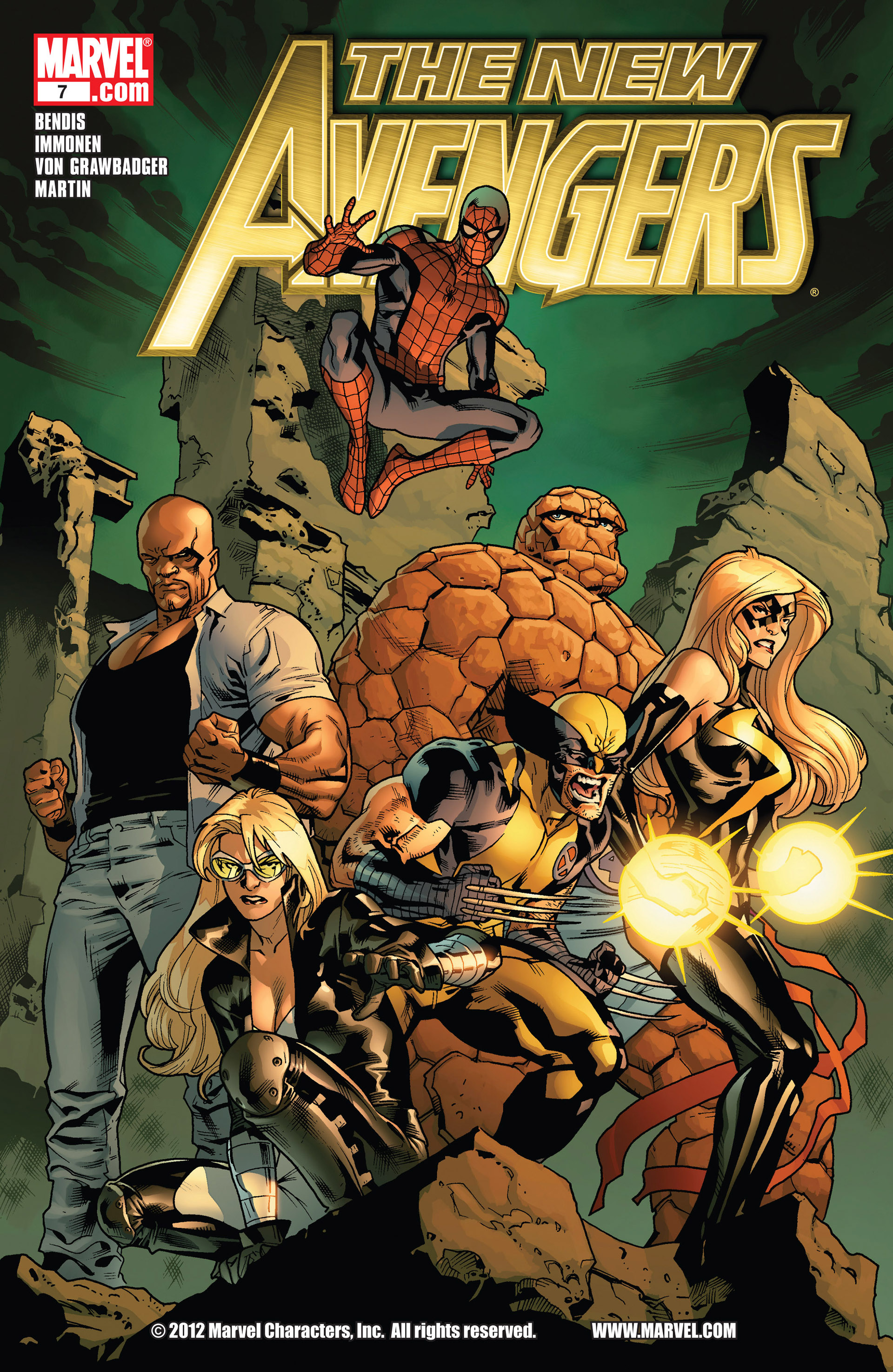 Read online New Avengers (2010) comic -  Issue #7 - 1
