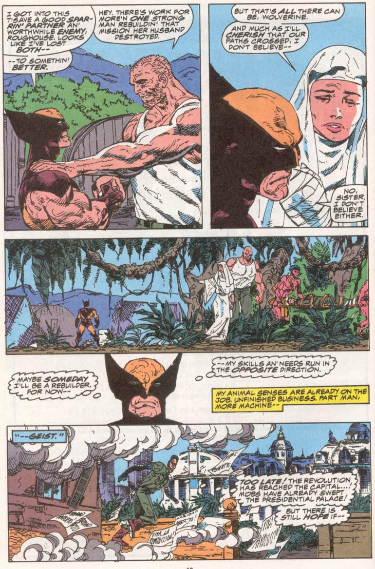 Read online Wolverine (1988) comic -  Issue #23 - 13