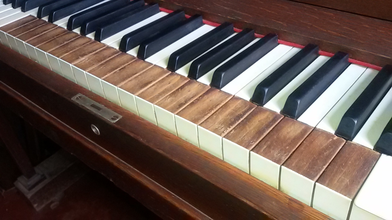 Nataraja's Foot 100 Year Old Piano in Rwanda