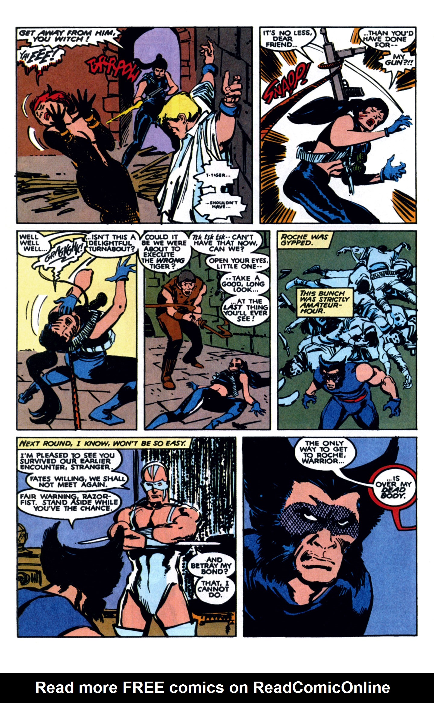 Read online Wolverine: Save the Tiger comic -  Issue # Full - 64