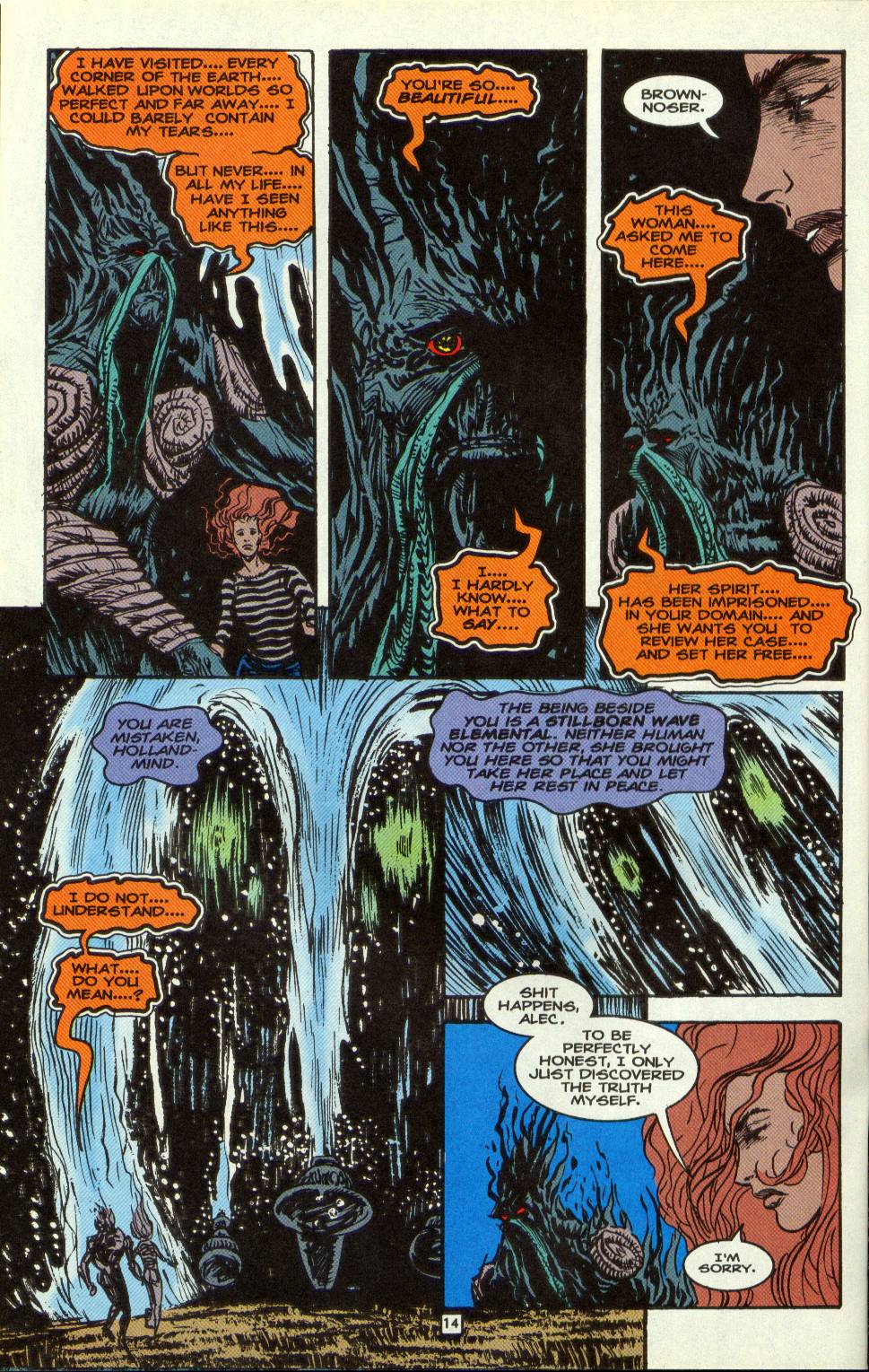 Swamp Thing (1982) #158 #166 - English 14