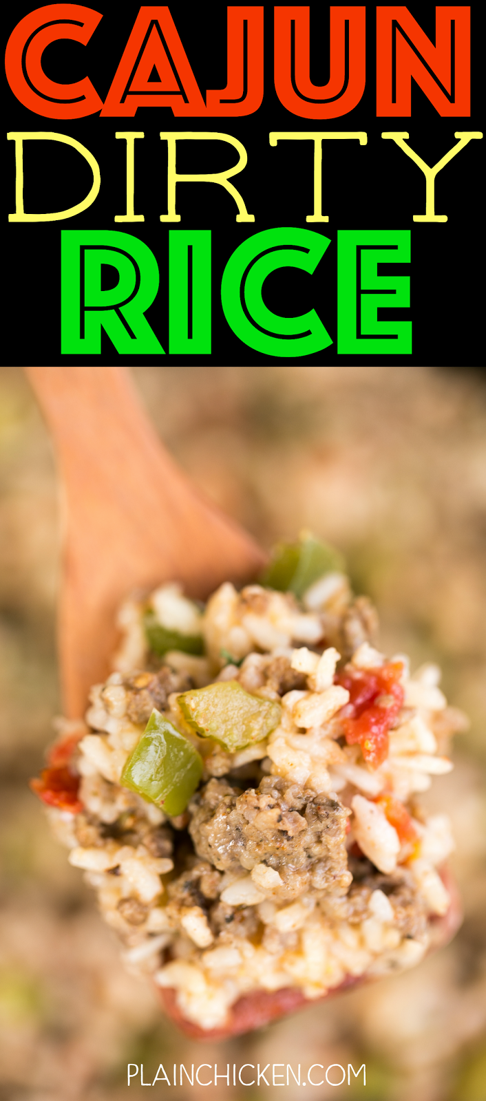 Cajun Dirty Rice Plain Chicken