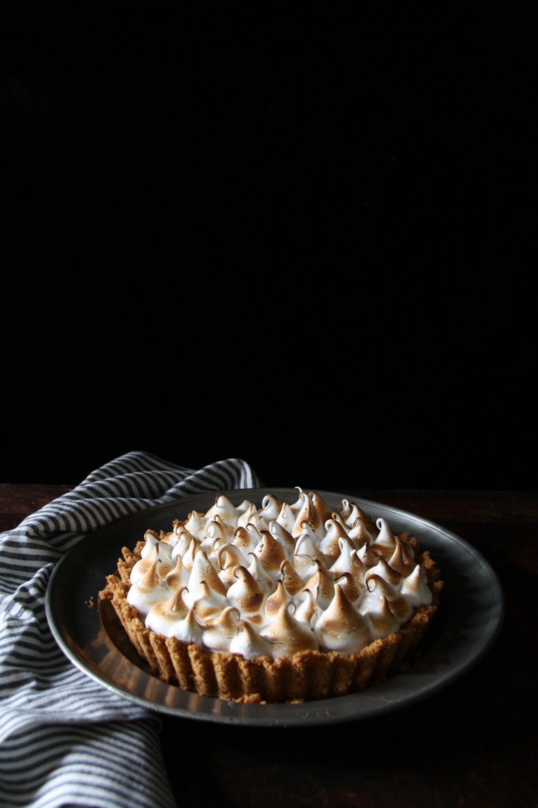 salted sugared spiced™ Graham Cracker Custard Pie