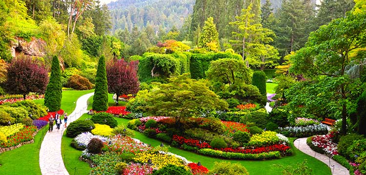 Butchart Gardens, Kebun Raya Bersejarah Kanada Butchart Gardens, Kebun Raya Bersejarah Kanada