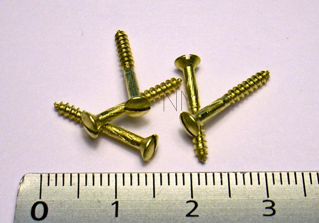 Vis Laiton Avec écrou 1,4x10mm - Lot De 10 Pièces Pour Modélisme & Bricolage Fin