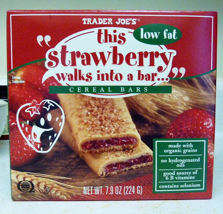 What's Good at Trader Joe's? Trader Joe's "this strawberry walks into