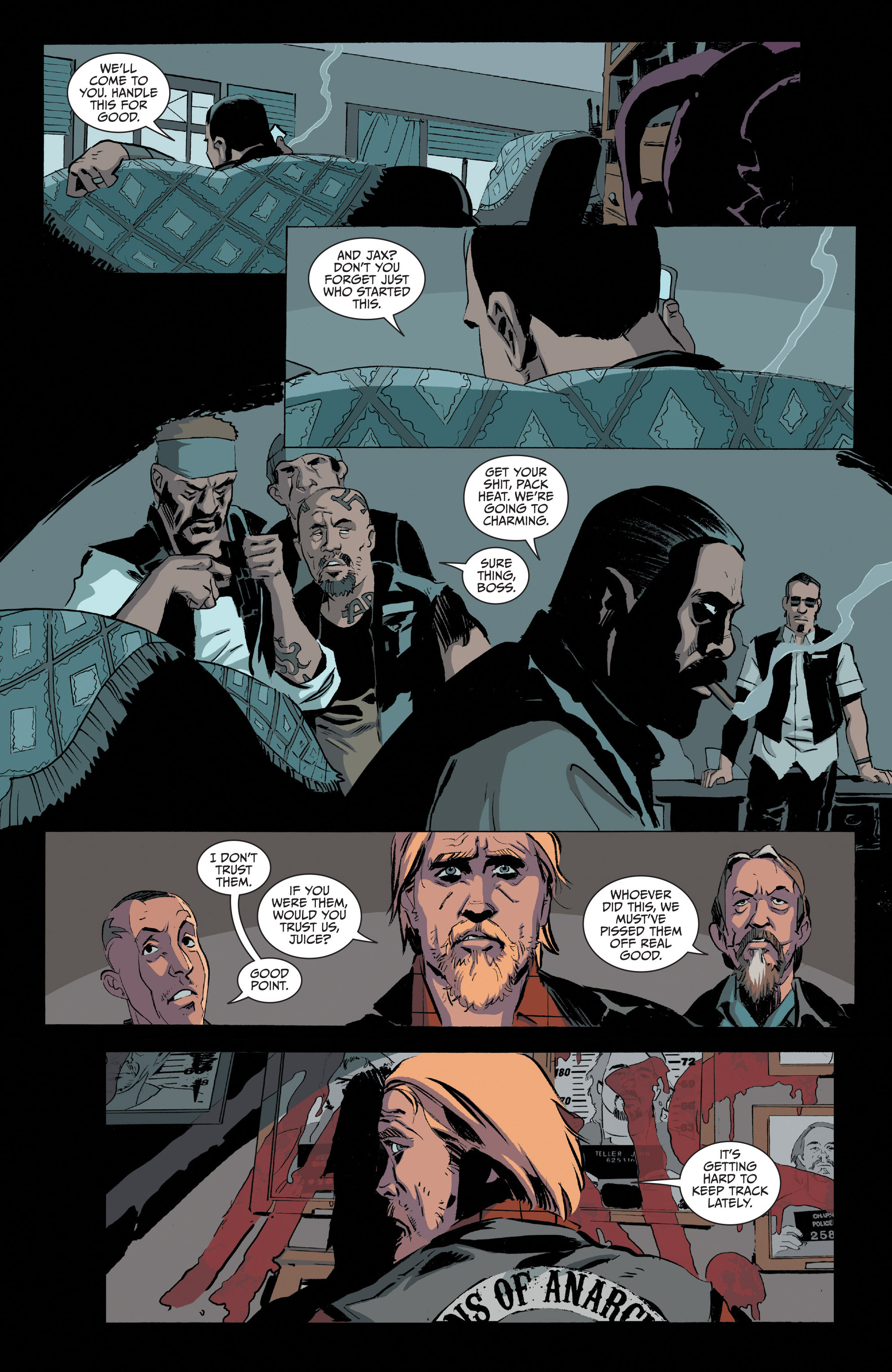 Read online Sons of Anarchy comic -  Issue #21 - 13