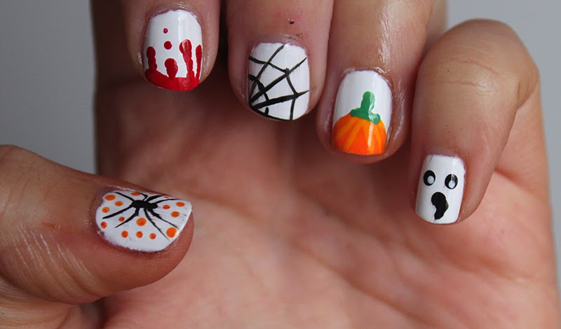 Easy Halloween Nail Art Ideas - A Little Obsessed