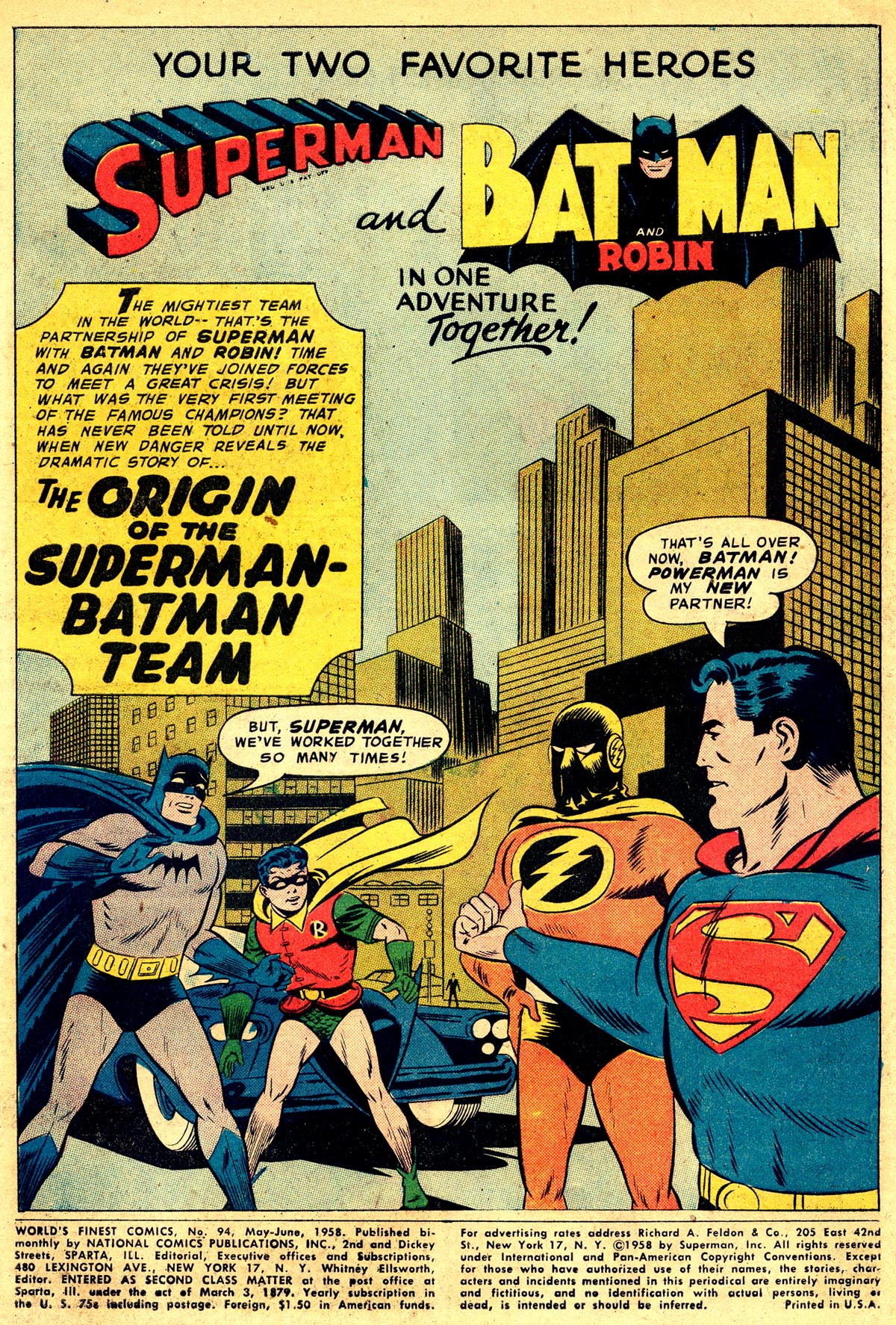 Read online World's Finest Comics comic -  Issue #94 - 3