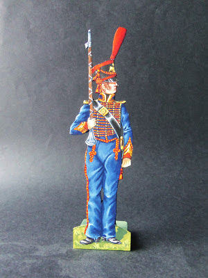 Figurine Rare Soldat De Plomb 54mm Premier Empire, Signée Claude Alexandre, édition Limitée N°18/500