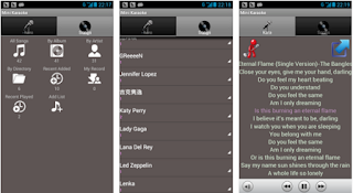 aplikasi mini karaoke  untuk android