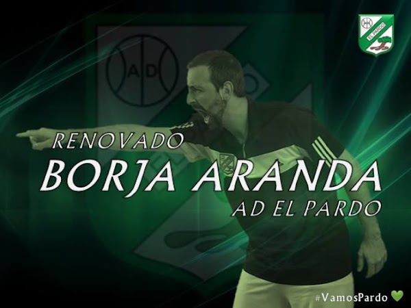 Oficial: El AD El Pardo renueva a su técnico Borja Aranda